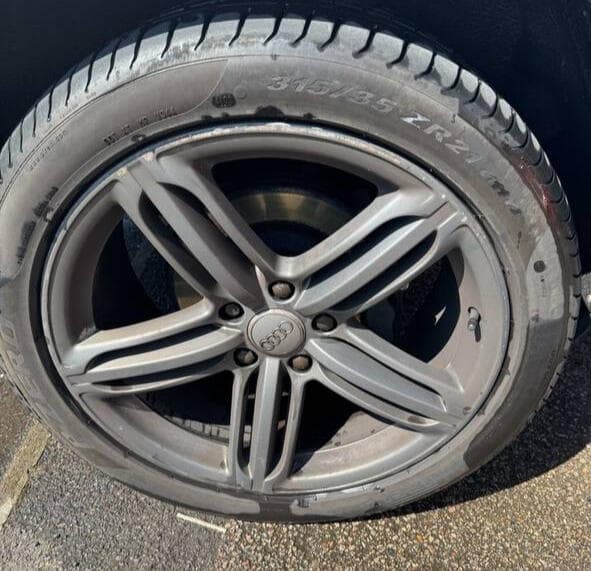 Before valeting — example 1